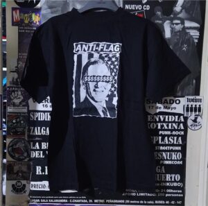 Anti flag camiseta