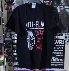 Anti flag camiseta