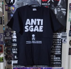 Anti sgae camiseta