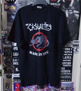 The Casualties camiseta