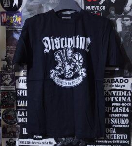 Discipline camiseta
