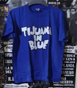 Tijuana in blue camiseta