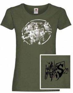 ANIMALES MUERTOS camiseta chica MOD 29