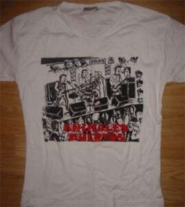 ANIMALES MUERTOS concierto CAMISETA CHICA blanca pico MOD 14