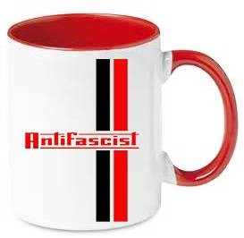 antifascist mod taza