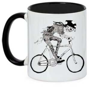 bici punk taza