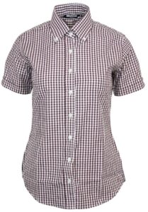 camisa mujer corte skinhead mod lss gngm burgundy