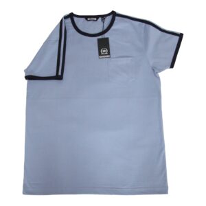 camiseta retro mod azul