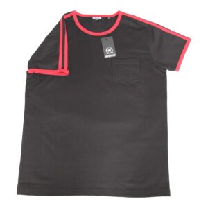 camiseta retro mod negra