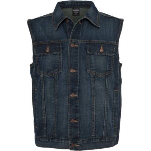 chaleco vaquero azul