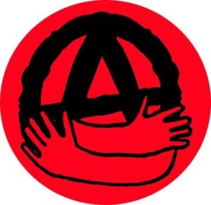 abraza la anarquía chapa