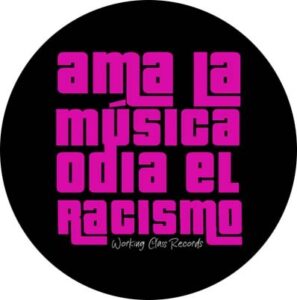 ama la música odia el racismo chapa