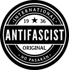 antifascist no pasarán chapa
