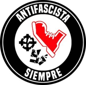 antifascista siempre chapa