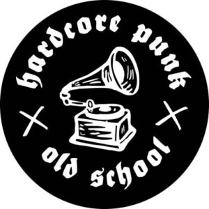 hardcore punk old school chapa
