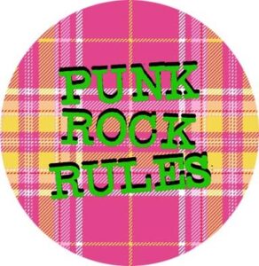 punk rock rules chapa