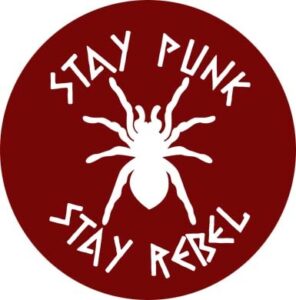 stay punk stay rebel chapa