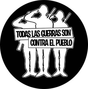 todas las guerras son contra el pueblo chapa