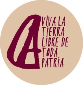viva la tierra libre chapa
