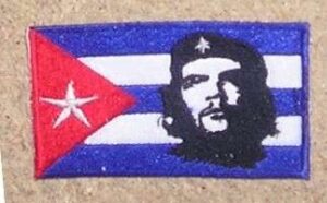 CHE BANDERA PARCHE BORDAD