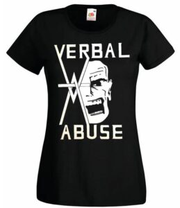 VERBAL ABUSE camiseta chica REBAJADA