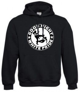 Good night white pride sudadera con capucha REBAJADA