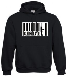 Guerrilla oi! sudadera con capucha REBAJADA