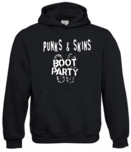 Punks and skins boot party sudadera con capucha REBAJADA