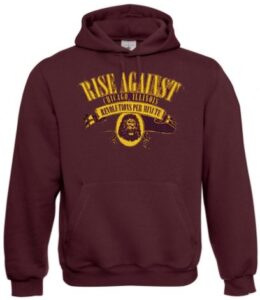 Rise against sudadera con capucha REBAJADA