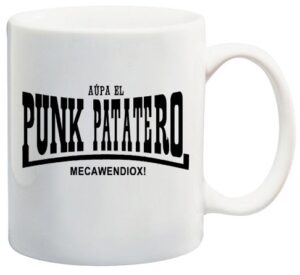 punk patatero mod 420 taza