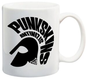 punkskins antinazis taza