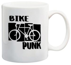 bike punk taza