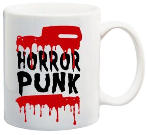 horror punk taza