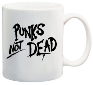 punks not dead taza