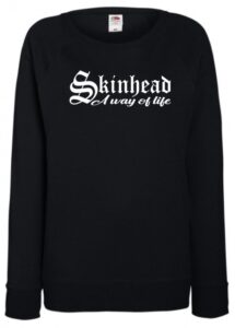 Skinhead sudadera ligera sin capucha REBAJADA