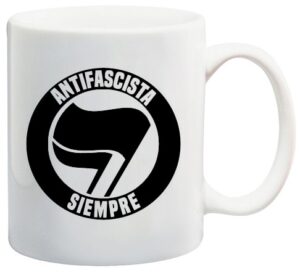 Antifascista siempre mod 381 taza