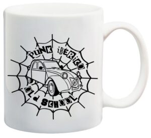 punk ibérico old school mod 411 taza