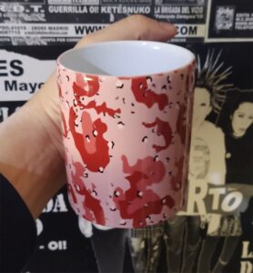 Estampado militar color taza rebajada
