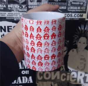 Estampado anarquía taza mod 435