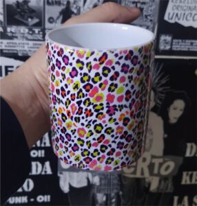 Estampado leopardo color taza