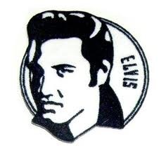 ELVIS parche bordado