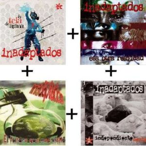 INADAPTADOS La tela de araÃ±a" DIGIPACK + TODA SU DISCOGRAFIA"