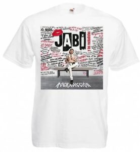 jabi y los rockadictos camiseta chico