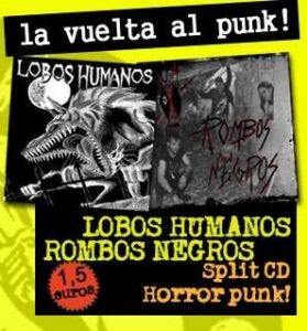 LOBOS HUMANOS + ROMBOS NEGROS split MCD
