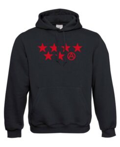 Madrid anarquista sudadera con capucha