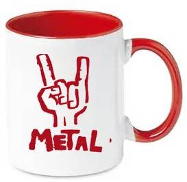 metal taza