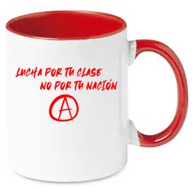 lucha por tu clase taza