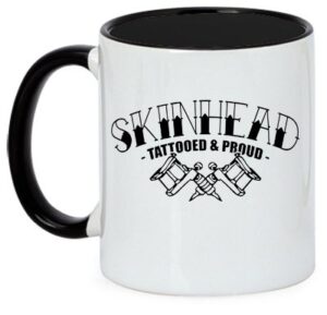 Skinhead and proud... taza