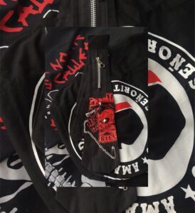 Psychobilly corbatín rebajado