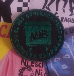 ACAB parche bordado